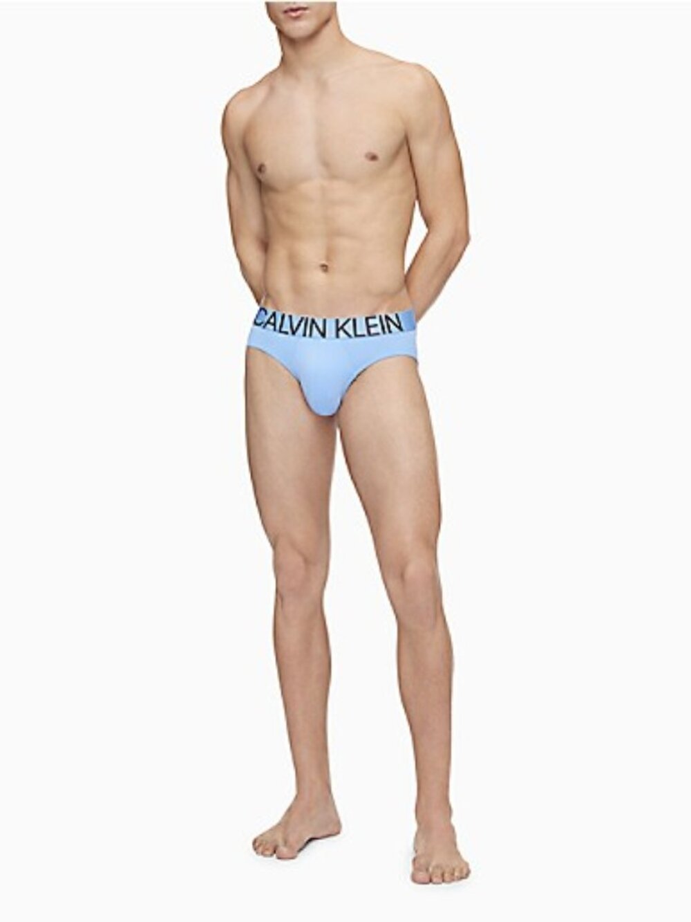Calvin Klein Men's NB1701457 Statement 1981 Micro Hip Brief L